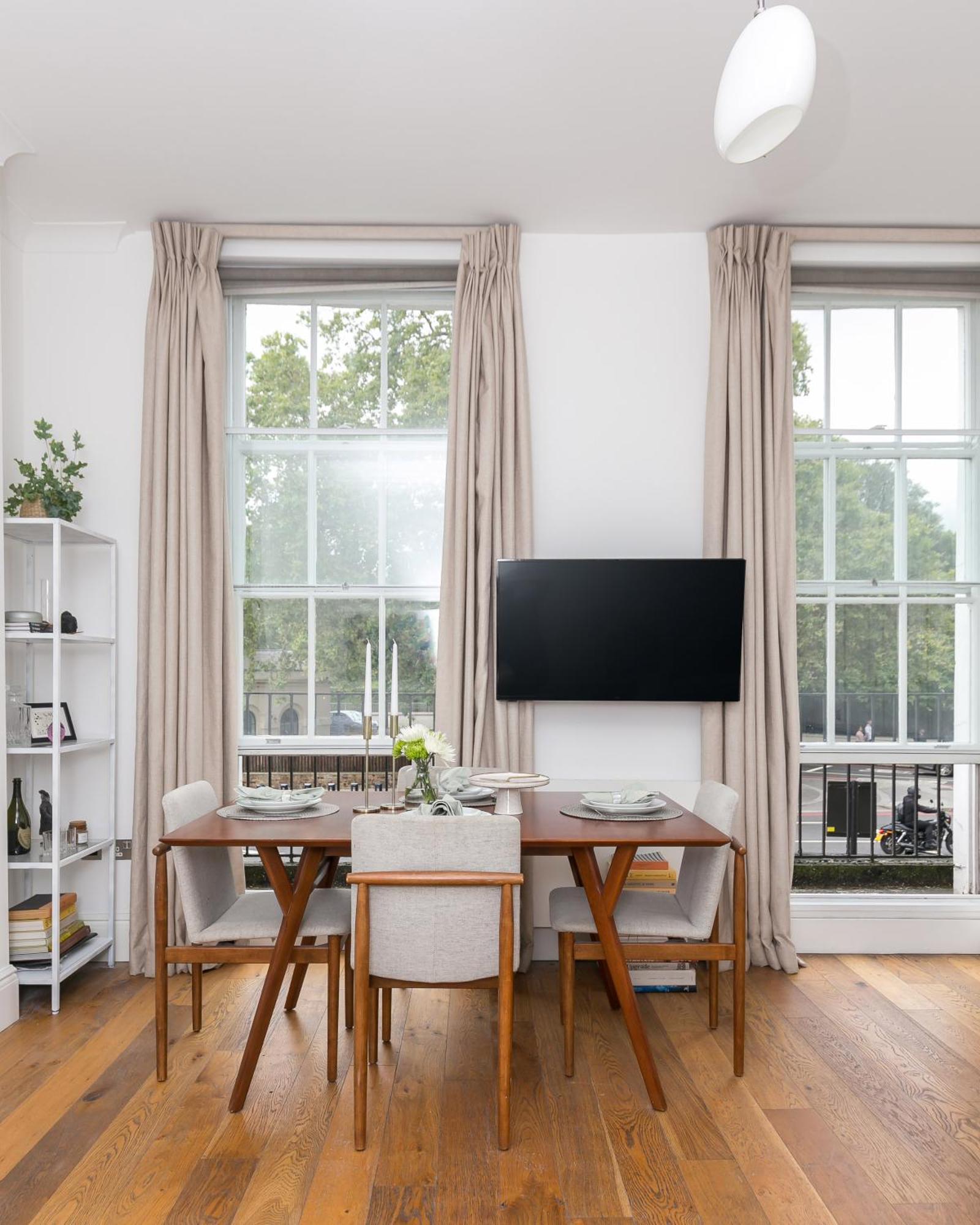 런던 Light Filled Studio With View Of Regents Park 아파트 외부 사진